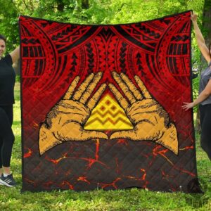 Hawaii Quilt  Premium Quilt  Protect Mauna Kea  Ah  J6  Quilt